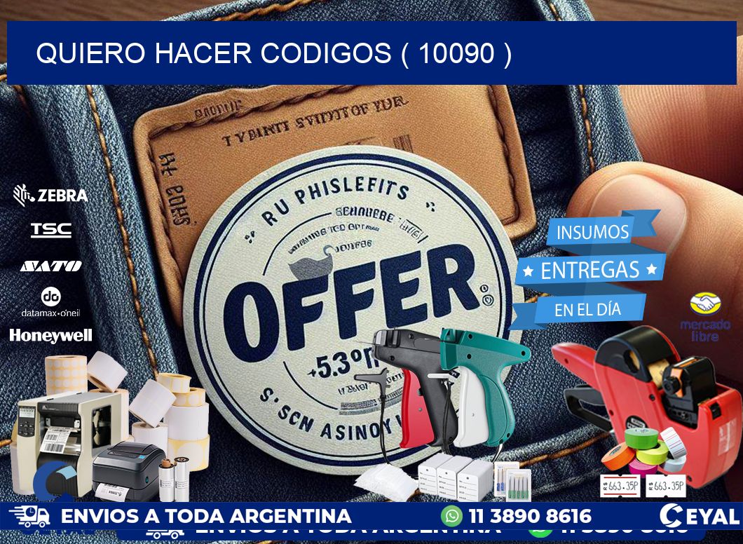 QUIERO HACER CODIGOS ( 10090 )