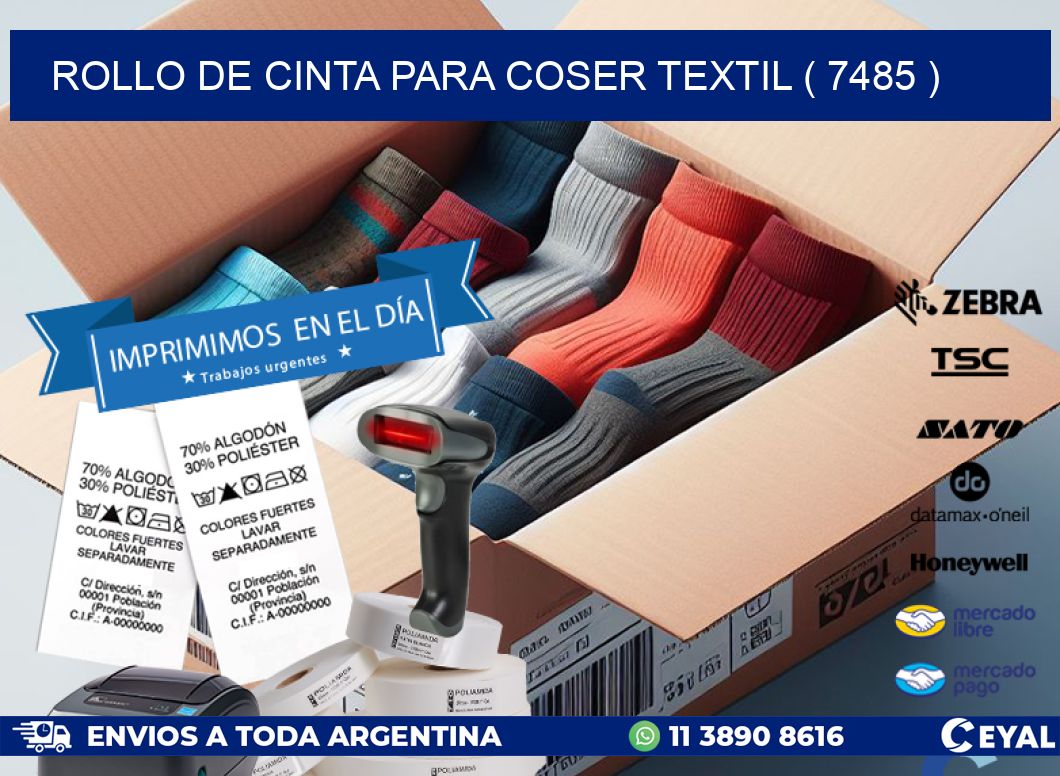 ROLLO DE CINTA PARA COSER TEXTIL ( 7485 )