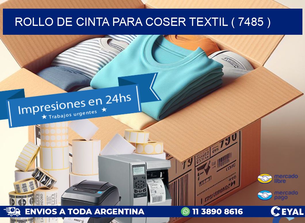 ROLLO DE CINTA PARA COSER TEXTIL ( 7485 )