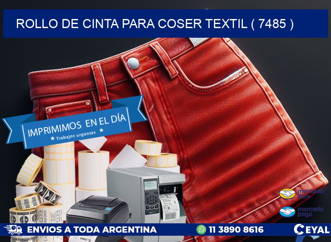 ROLLO DE CINTA PARA COSER TEXTIL ( 7485 )