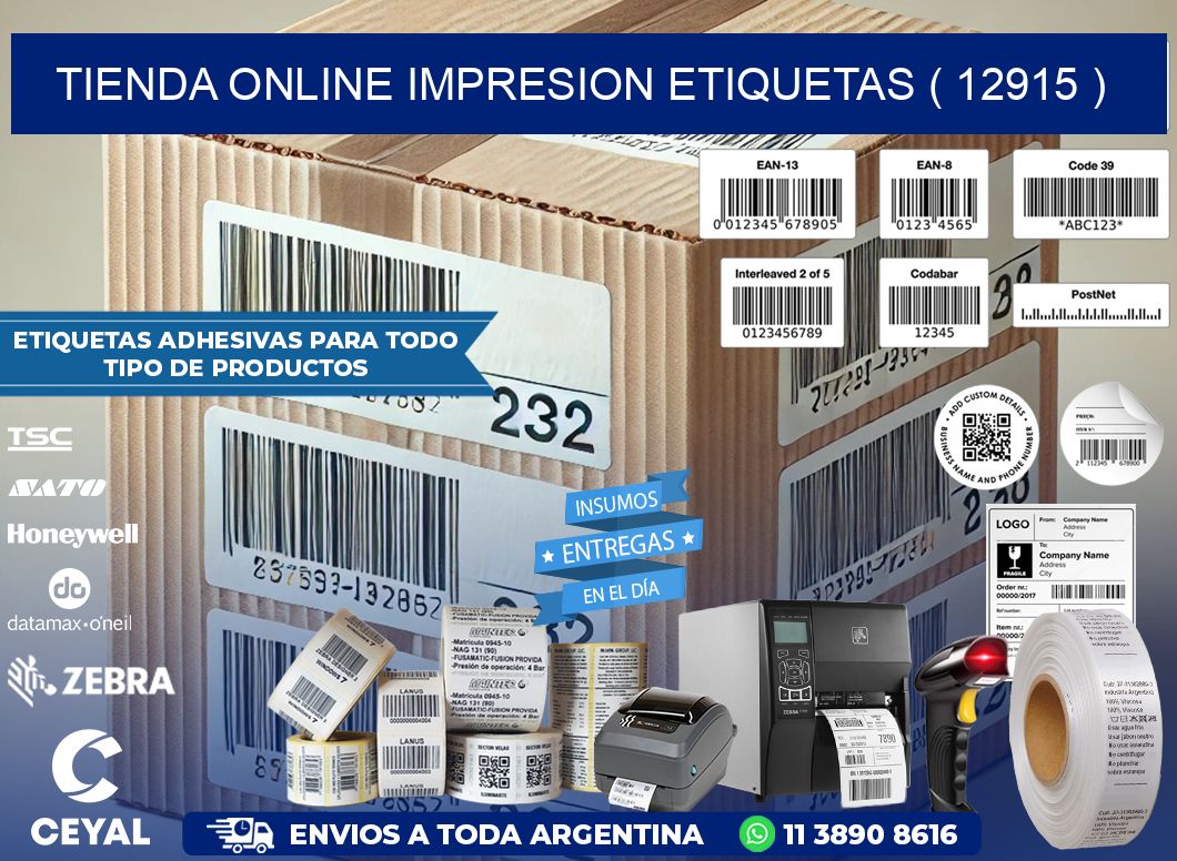 TIENDA ONLINE IMPRESION ETIQUETAS ( 12915 )