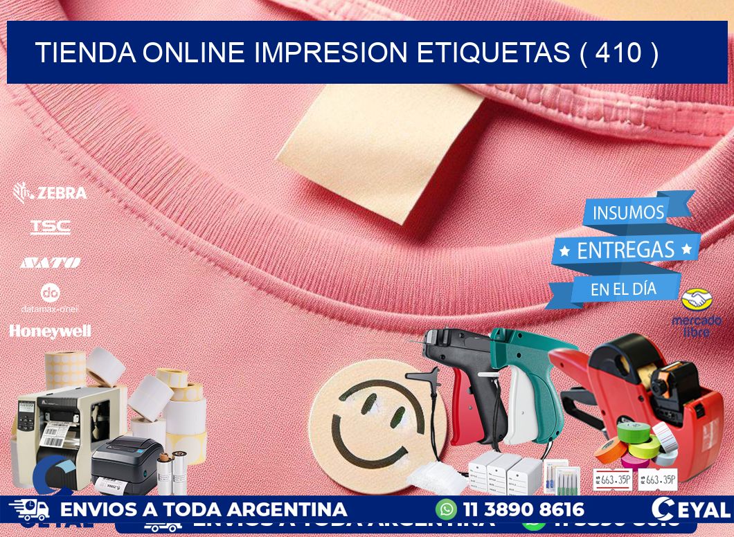TIENDA ONLINE IMPRESION ETIQUETAS ( 410 )