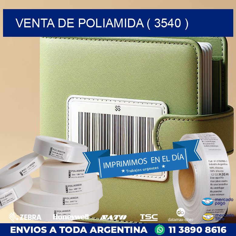 VENTA DE POLIAMIDA ( 3540 )