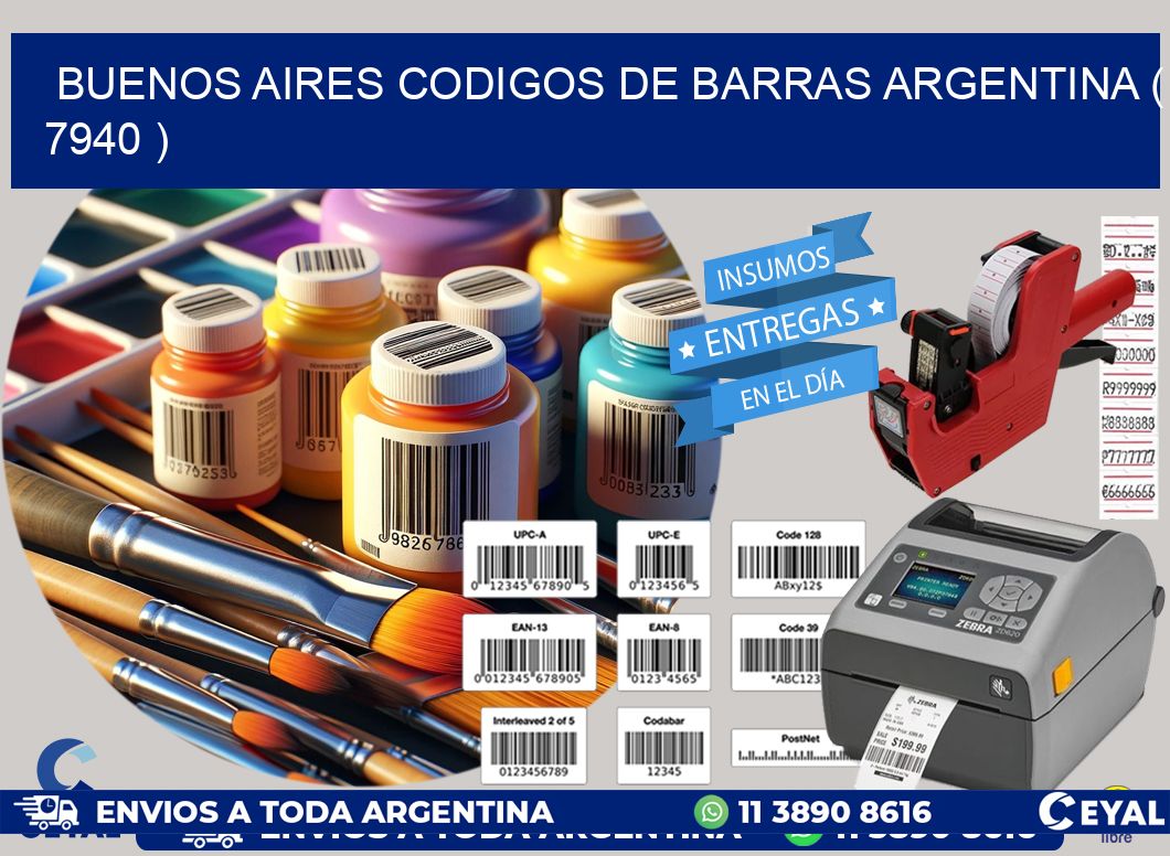 buenos aires codigos de barras argentina ( 7940 )