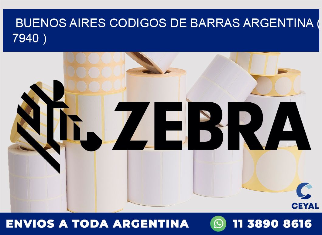 buenos aires codigos de barras argentina ( 7940 )