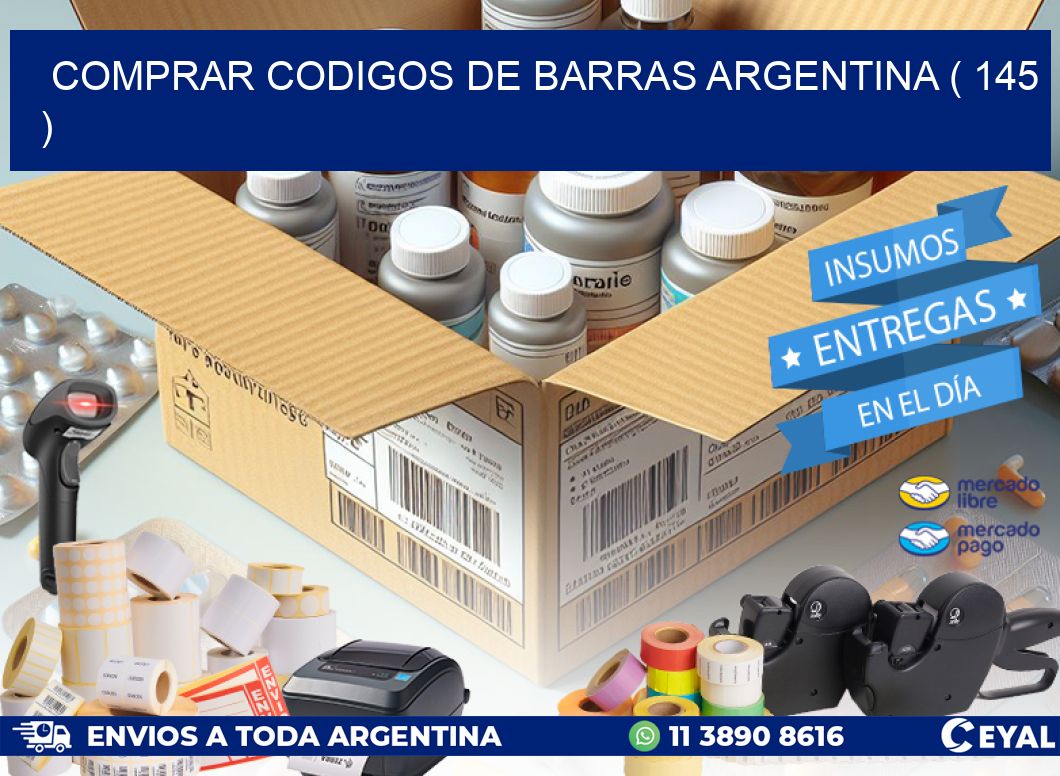 comprar codigos de barras argentina ( 145 )