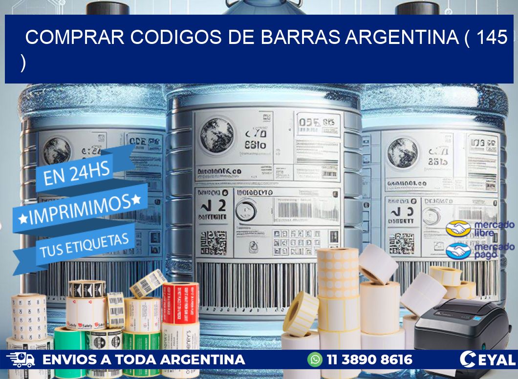 comprar codigos de barras argentina ( 145 )