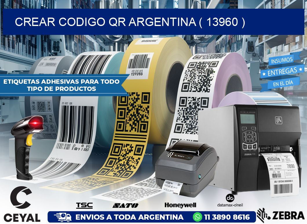 crear codigo qr argentina ( 13960 )