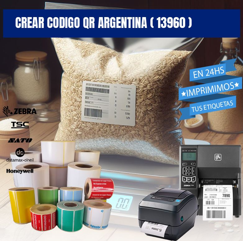 crear codigo qr argentina ( 13960 )