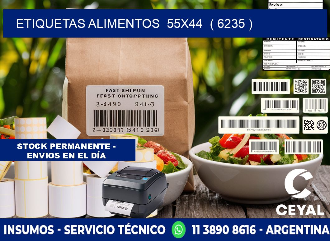 etiquetas alimentos 55x44 ( 6235 )