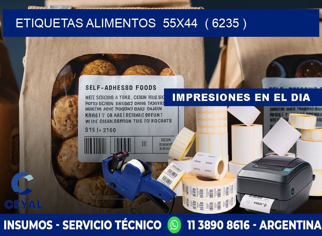 etiquetas alimentos 55x44 ( 6235 )