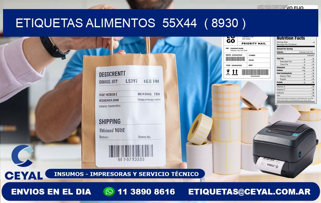 etiquetas alimentos 55x44 ( 8930 )