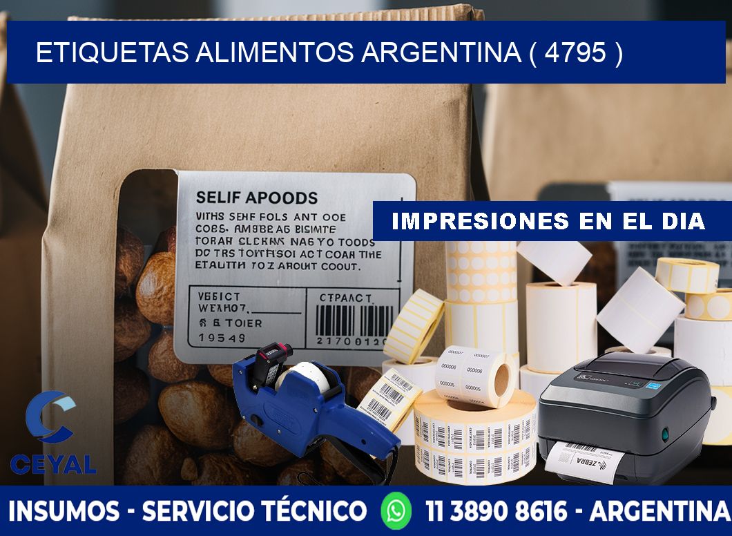 etiquetas alimentos argentina ( 4795 )