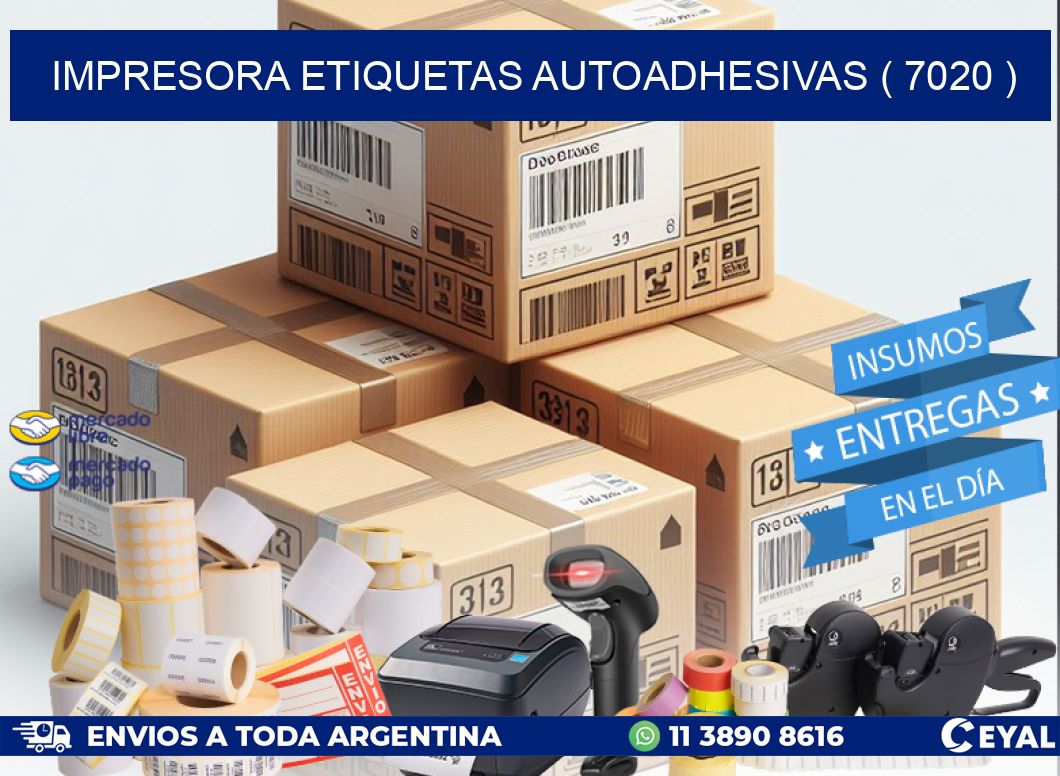 impresora etiquetas autoadhesivas ( 7020 )