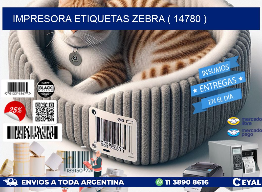 impresora etiquetas zebra ( 14780 )