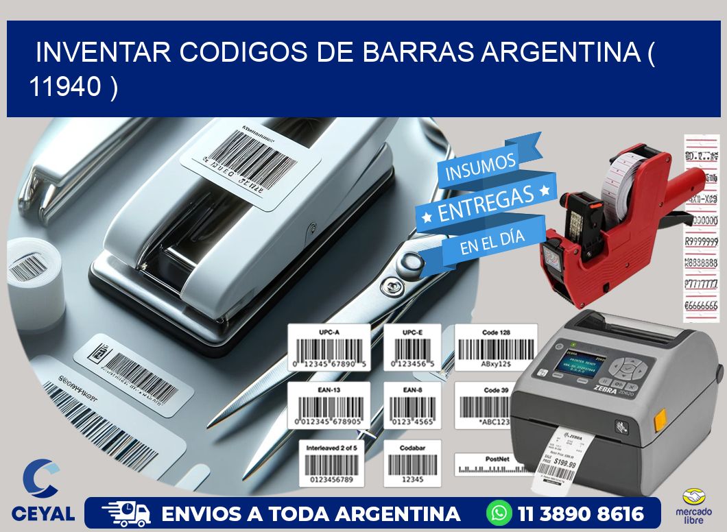 inventar codigos de barras argentina ( 11940 )