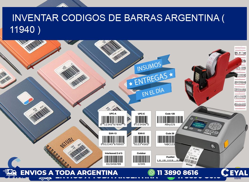 inventar codigos de barras argentina ( 11940 )