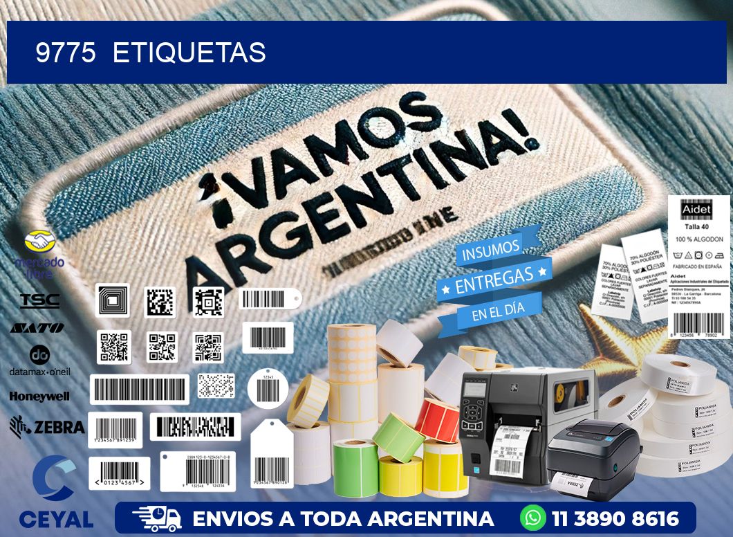 9775 ETIQUETAS