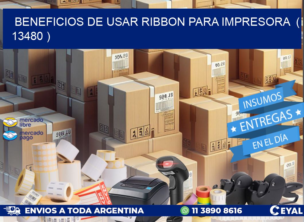 BENEFICIOS DE USAR RIBBON PARA IMPRESORA ( 13480 )