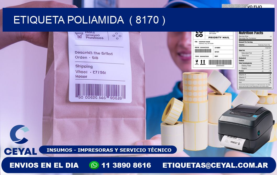ETIQUETA POLIAMIDA ( 8170 )