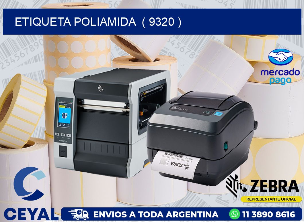 ETIQUETA POLIAMIDA ( 9320 )