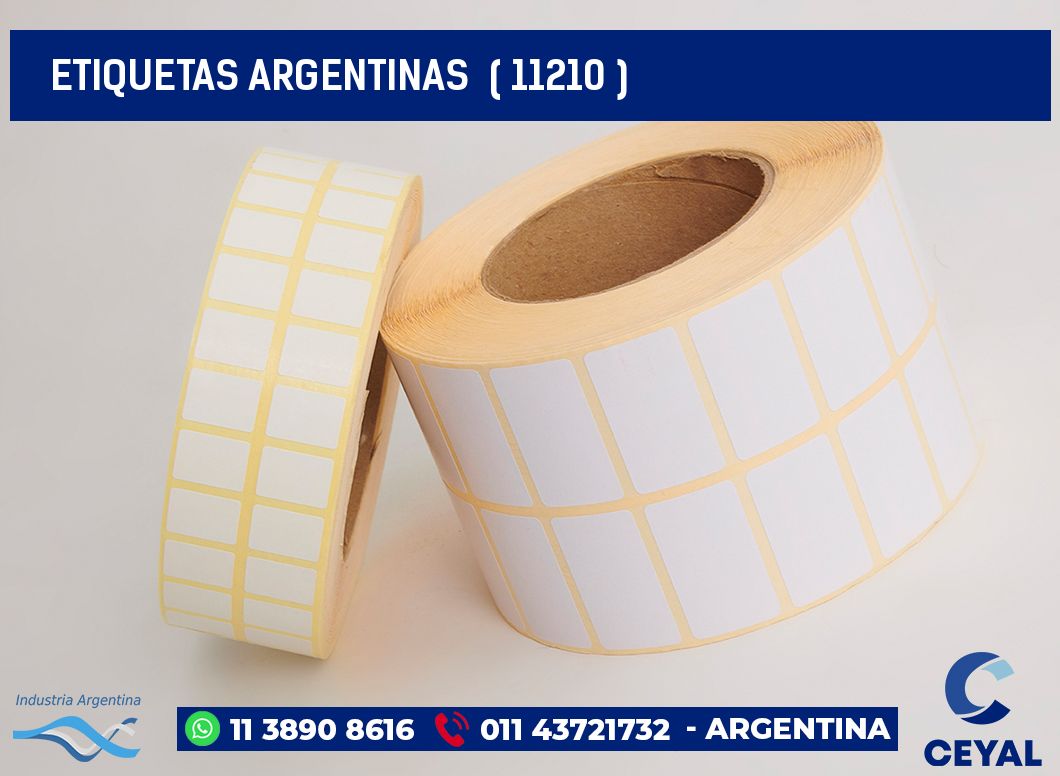 ETIQUETAS ARGENTINAS ( 11210 )