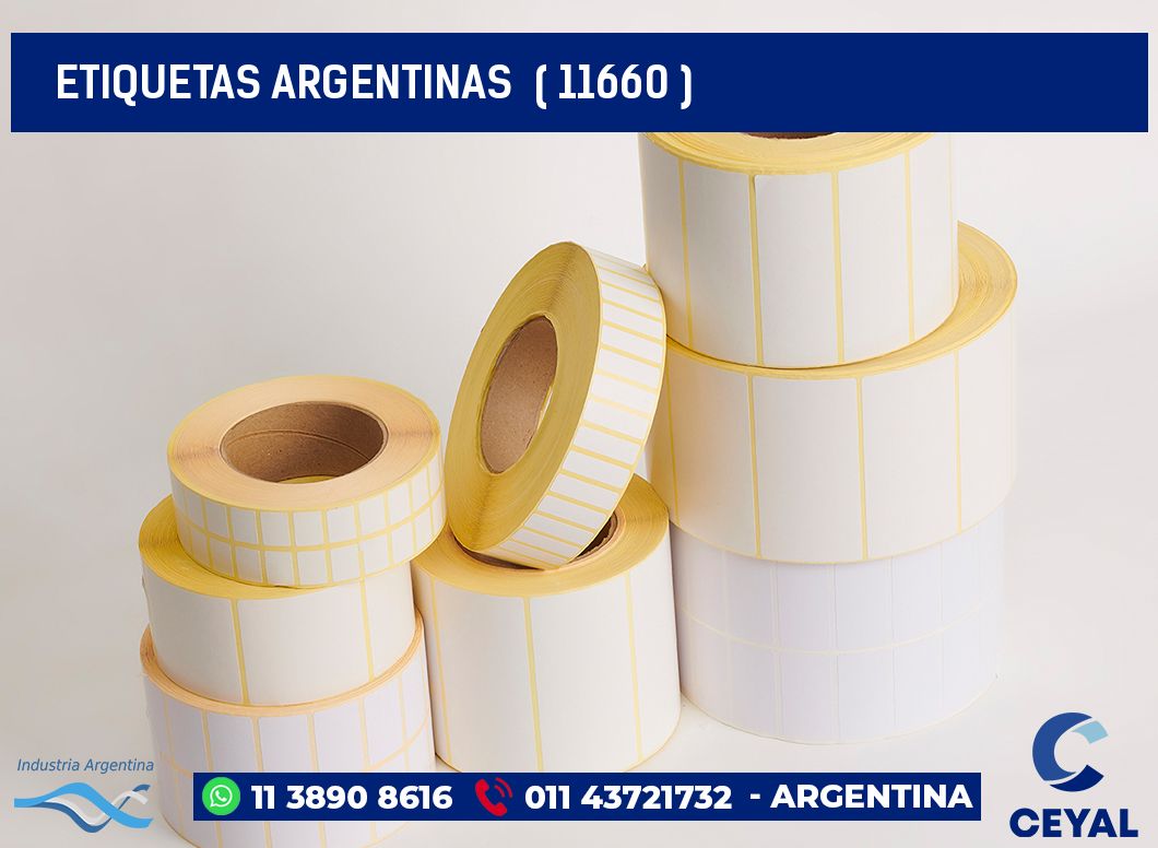 ETIQUETAS ARGENTINAS ( 11660 )