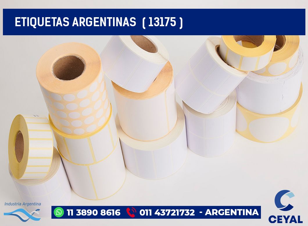ETIQUETAS ARGENTINAS ( 13175 )