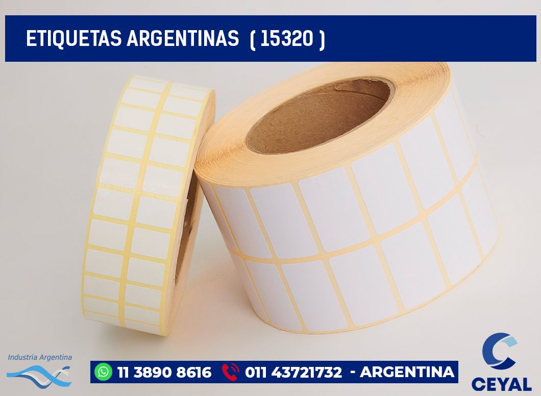 ETIQUETAS ARGENTINAS ( 15320 )