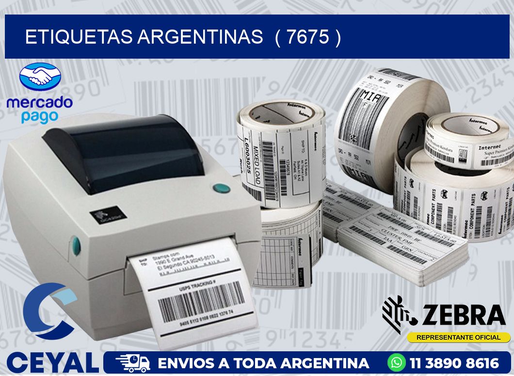 ETIQUETAS ARGENTINAS ( 7675 )