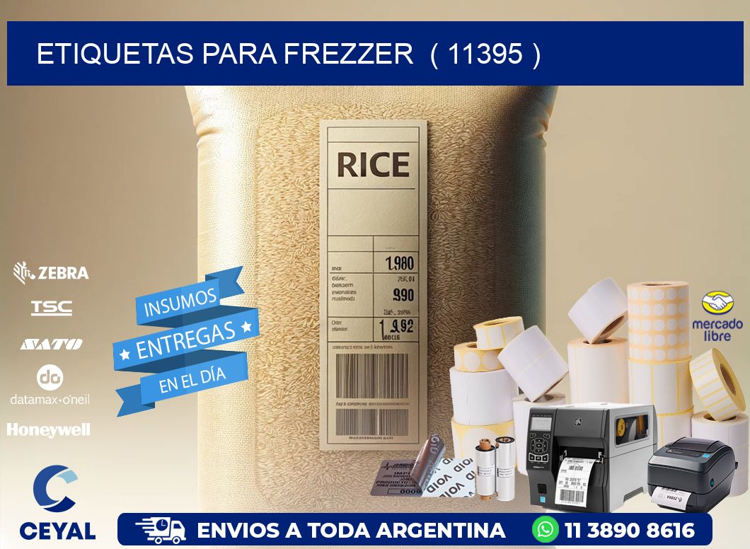 ETIQUETAS PARA FREZZER ( 11395 )