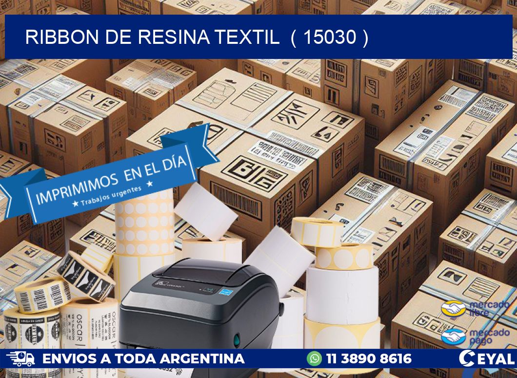 RIBBON DE RESINA TEXTIL ( 15030 )