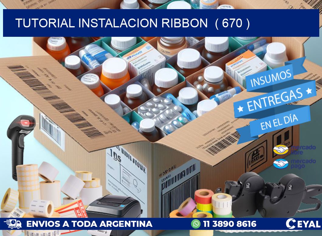 TUTORIAL INSTALACION RIBBON ( 670 )
