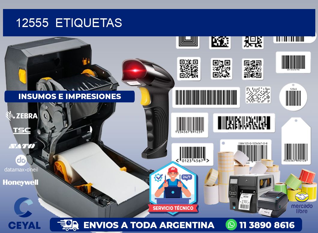 12555 ETIQUETAS