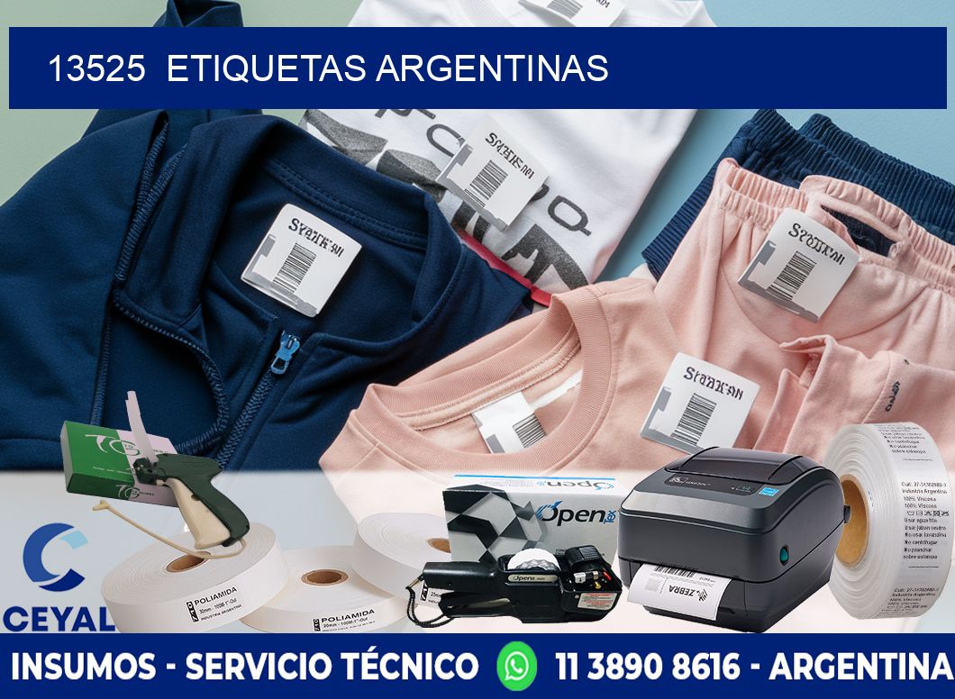 13525 ETIQUETAS ARGENTINAS