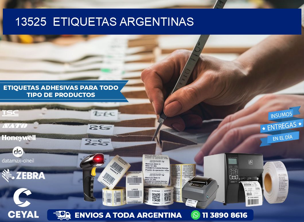 13525 ETIQUETAS ARGENTINAS