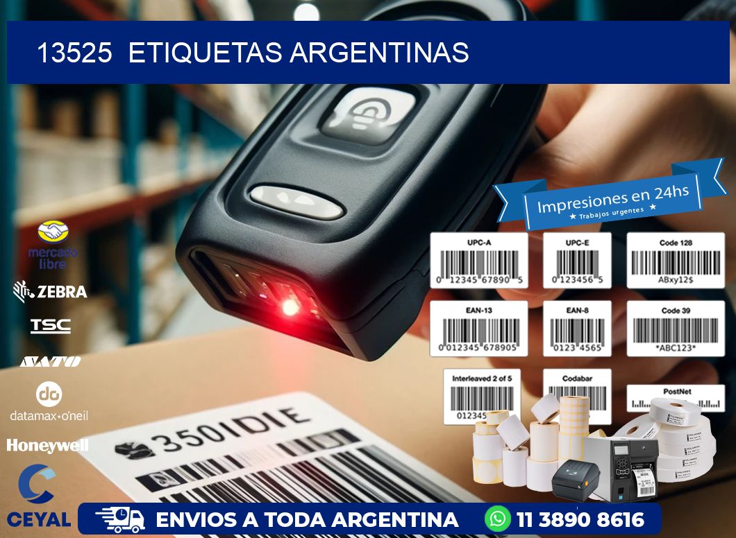 13525 ETIQUETAS ARGENTINAS
