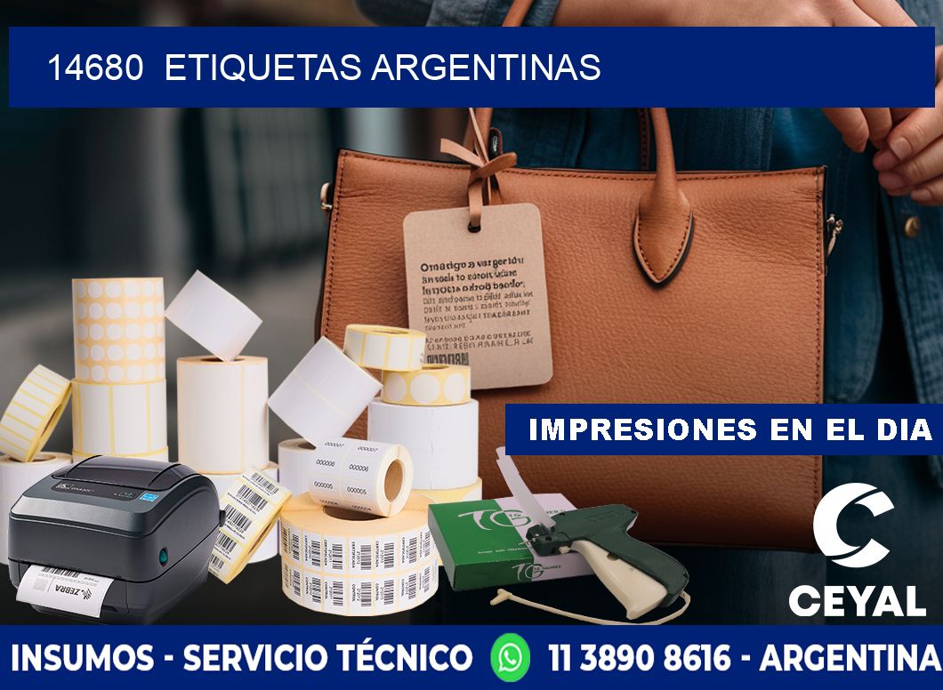 14680 ETIQUETAS ARGENTINAS