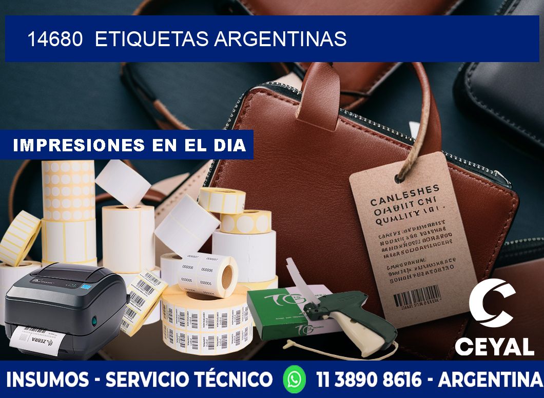 14680 ETIQUETAS ARGENTINAS
