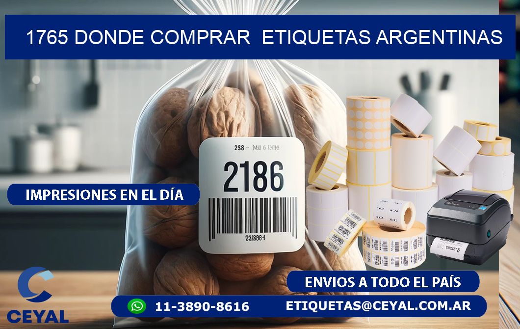 1765 DONDE COMPRAR ETIQUETAS ARGENTINAS