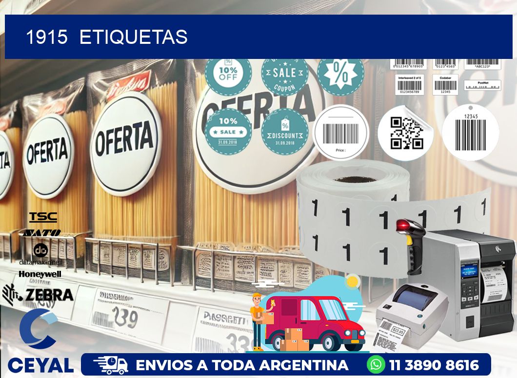 1915 ETIQUETAS
