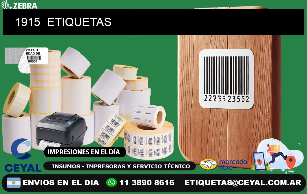 1915 ETIQUETAS