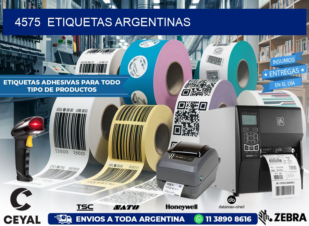4575 ETIQUETAS ARGENTINAS