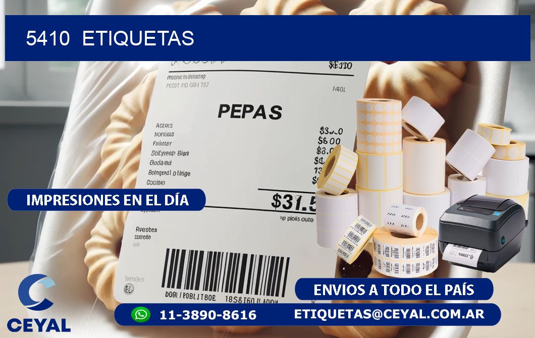 5410 ETIQUETAS