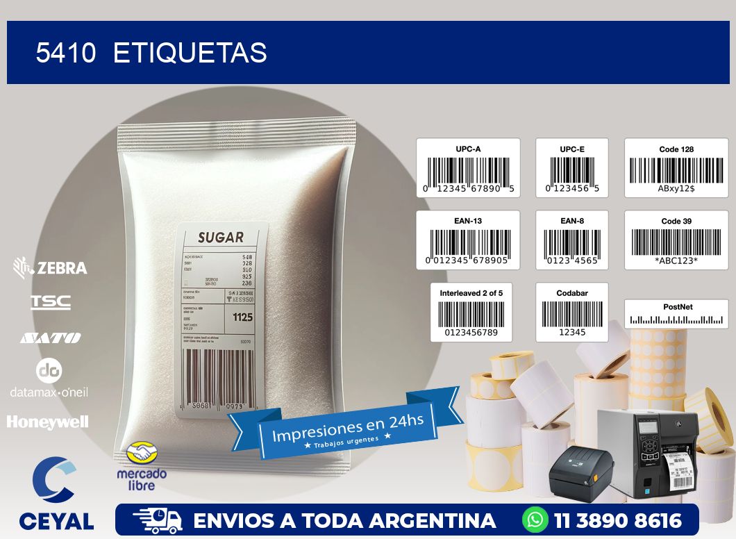 5410 ETIQUETAS