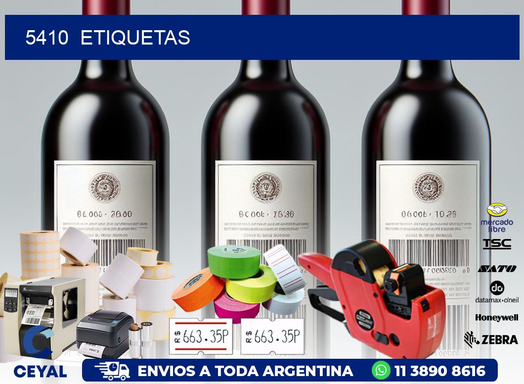 5410 ETIQUETAS