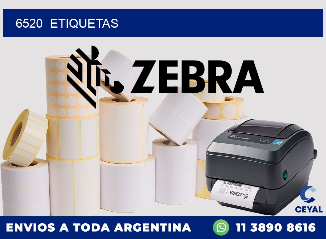 6520 ETIQUETAS
