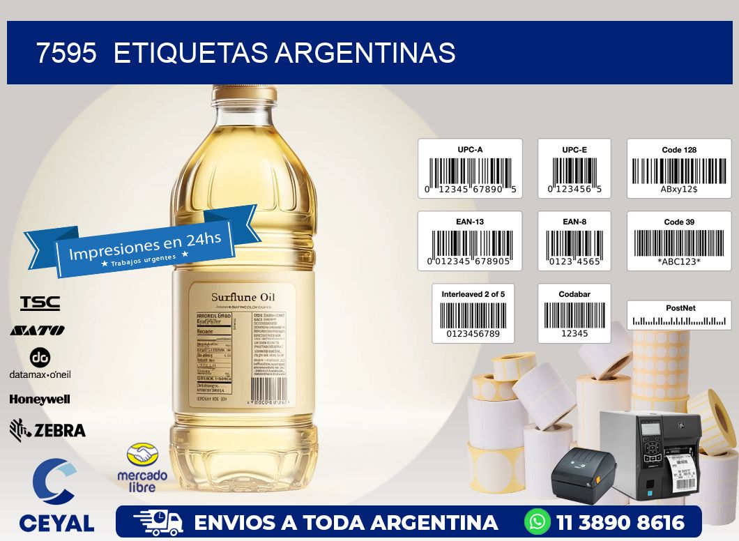 7595 ETIQUETAS ARGENTINAS
