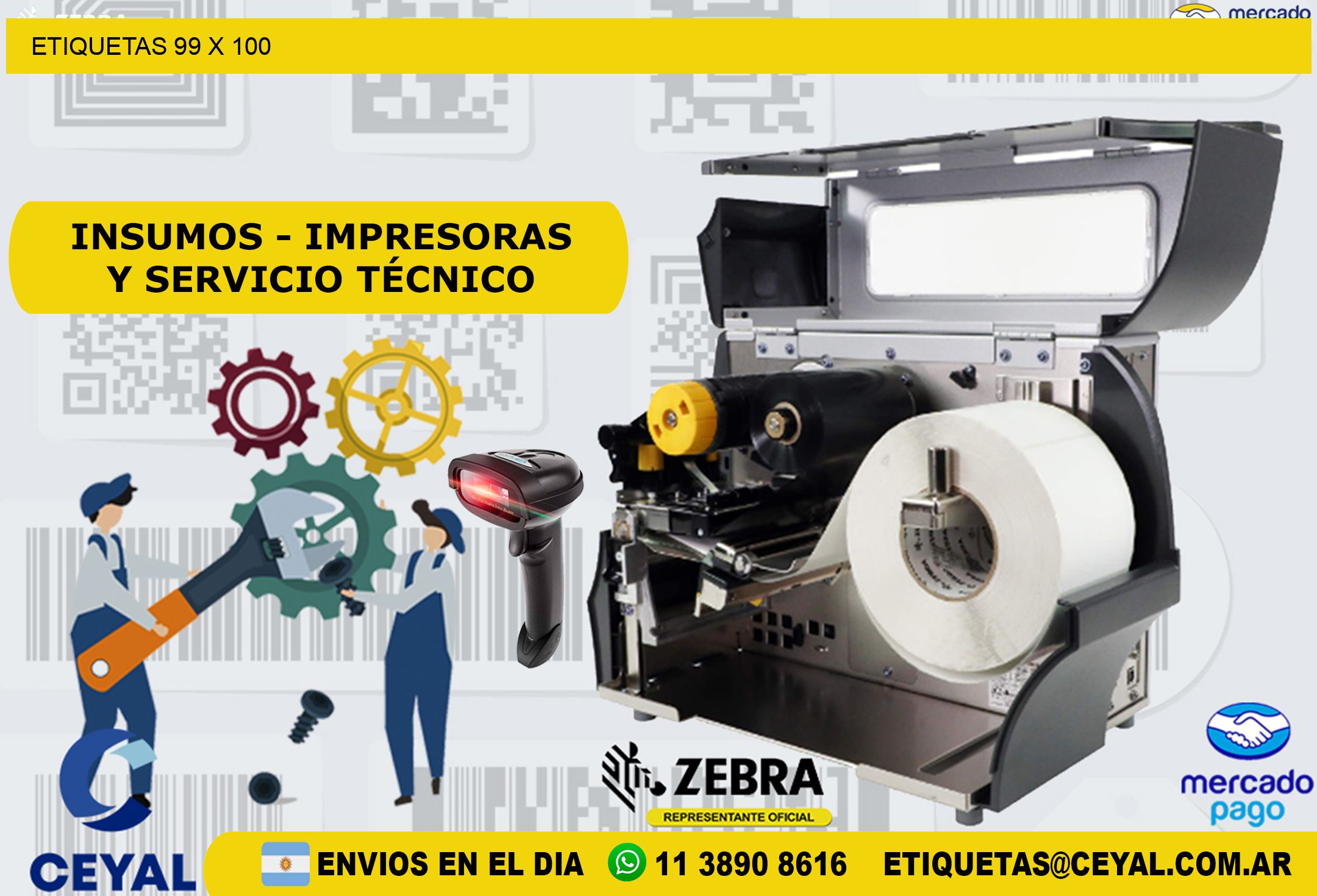 ETIQUETAS 99 x 100