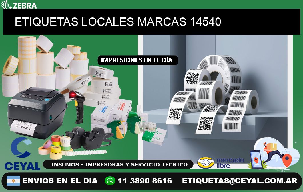 ETIQUETAS LOCALES MARCAS 14540